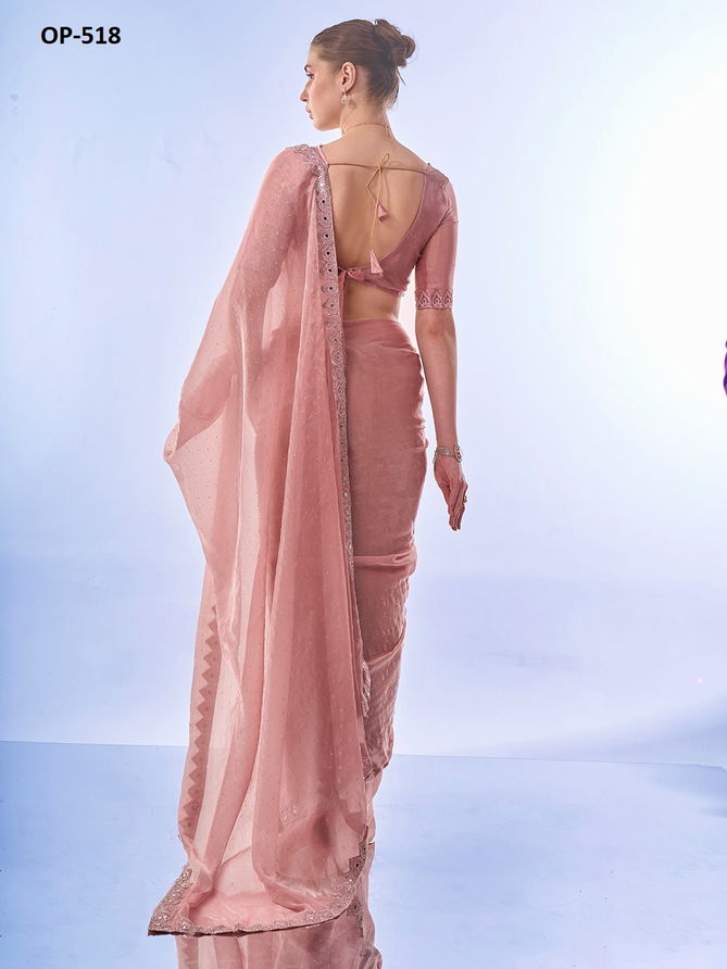 Laxminam OP 518 Burberry Designer Party Wear Saree Orders In India